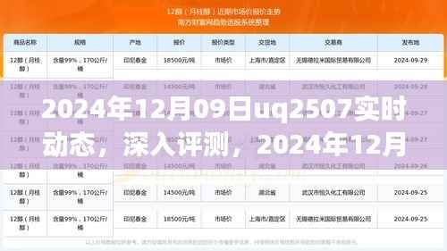 独家评测,2024年12月09日uq2507实时动态深度解析