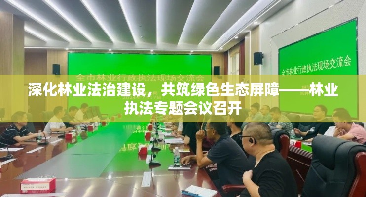 深化林业法治建设，共筑绿色生态屏障——林业执法专题会议召开