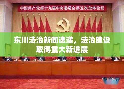 东川法治新闻速递,法治建设取得重大新进展
