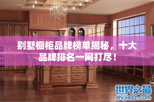 别墅橱柜品牌榜单揭秘,十大品牌排名一网打尽!